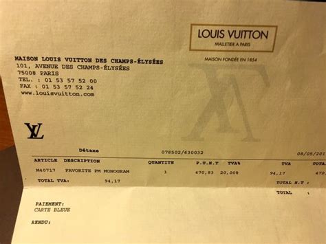 louis vuitton receipt reprint|authentic louis vuitton receipt.